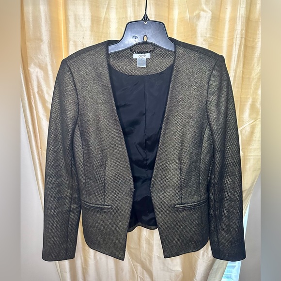 Cache gold metallic blazer - Picture 3 of 5